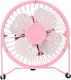 Gembird NF03 Fan USB Rosa