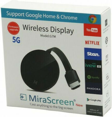 Smart TV Stick Mirascreen G7M Full HD cu Wi-Fi / HDMI
