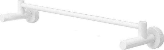 Ecoco Schiene Badezimmer Einzel Wandmontage Saugnapf 65x6.7cm Weiß Ecoco Schiene Badezimmer Einzel Wandmontage Saugnapf 65x6.7cm Weiß