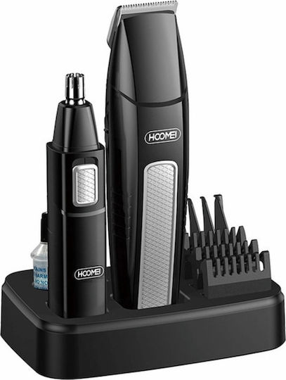 Hoomei Set Rechargeable Hair Clipper Black HM-7755