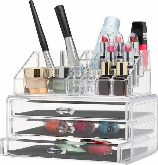Cosmetic Organizer Case Transparent