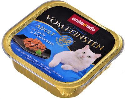 Animonda Adult Wet Food for Adult Cats In Tray with Salmon 1pc 100gr