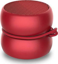 Xoopar Yoyo Mono Bluetooth Speaker 3W with Battery Life up to 2 hours Red