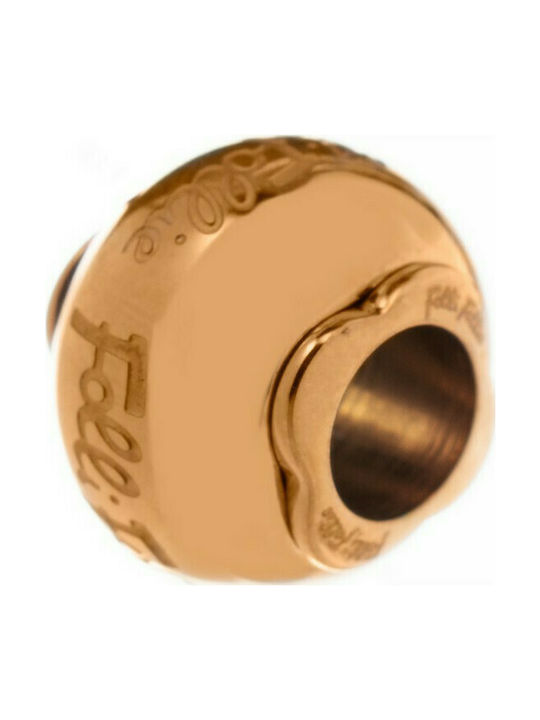 Folli Follie Charm from Pink Gold Plated Silver