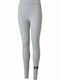 Kinder Leggings Sport Lang Gray ESS Logo