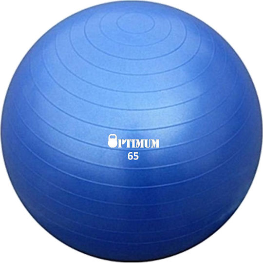 Optimum Ball Pilates 65cm , 1.1kg in Blue Color