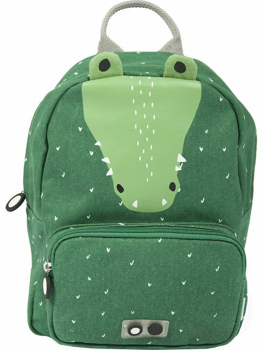 Trixie Mr. Crocodile School Bag Backpack Kindergarten in Green color