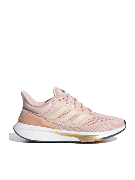 Adidas EQ21 Run Γυναικεία Αθλητικά Παπούτσια Running Vapour Pink / Ambient Blush