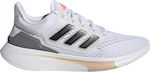 Adidas EQ21 Run Γυναικεία Αθλητικά Παπούτσια Running Λευκά