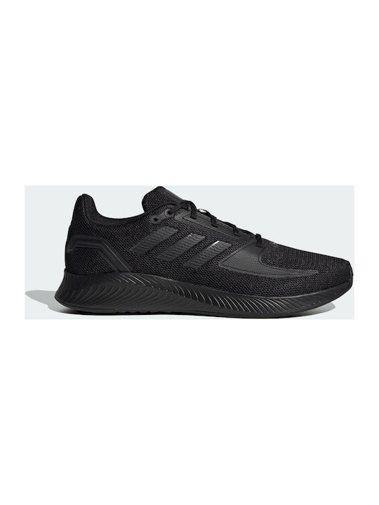 Run Falcon 2.0 Herren Sportschuhe Laufen Core Black / Grey Six