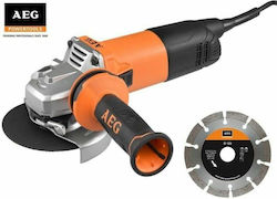 AEG Tools WS 10-125 SK Γωνιακός Τροχός Ρεύματος 1000W AEG Tools WS 10-125 SK Γωνιακός Τροχός Ρεύματος 1000W
