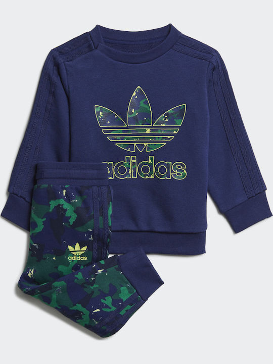 adidas Kids Sweatpants Set Blue