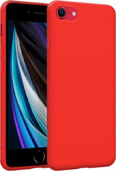 Crong Color Premium Back Cover Silicone Red (iP...