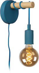 Lucide Lightning Paulien Lumină De perete Albastru 12cm