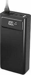 XO PR125 50000mAh Μαύρο