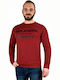 Replay Men's Sweatshirt Burgundy M3215.000.21842-352