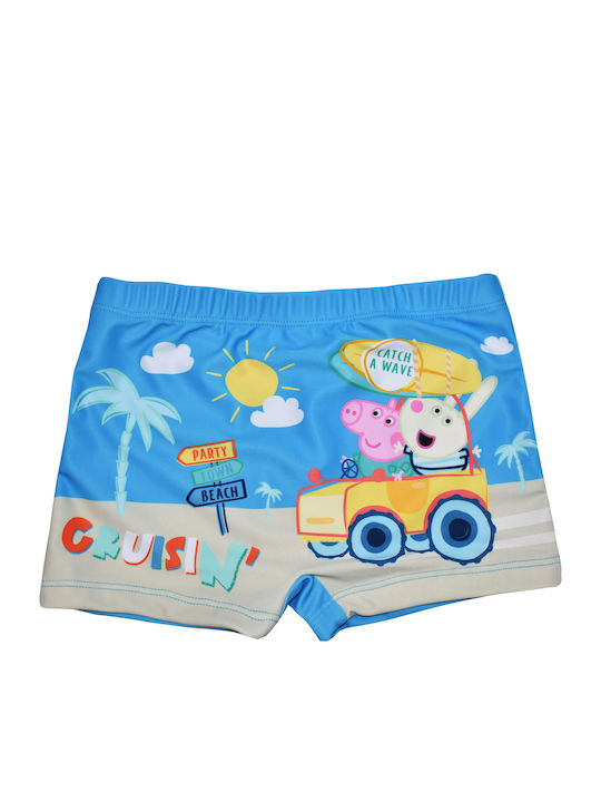 Stamion Peppa Pig Cruisin Kids Swimwear Swim Shorts Turquoise