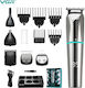 VGR Rechargeable Hair Clipper Set Silver V-101