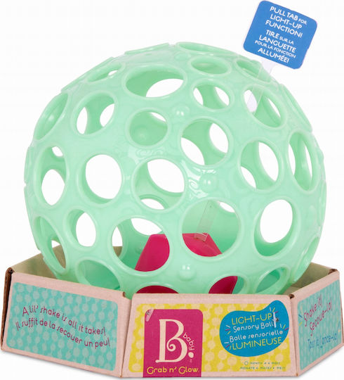 B.Toys Ball Phosphorescent Silicone Ball for 0++ Months