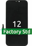 Οθόνη LCD με Μηχανισμό Αφής για iPhone 12 / 12 Pro (Μαύρο)