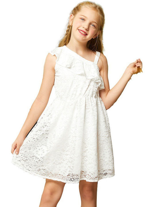 Pretty Dress for Kids White