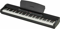 Alesis Electric Stage Piano Prestige with 88 Centered Keyboard Built-in Speakers and Connection with Headphone and Computer Black