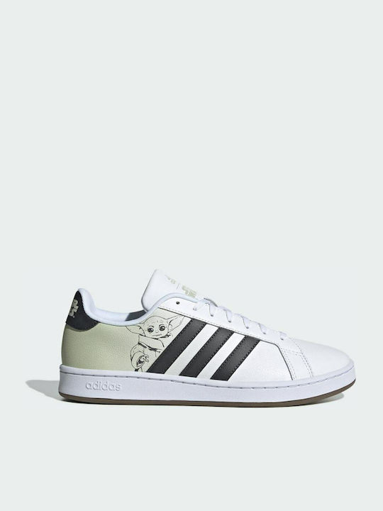 Adidas Grand Court Sneakers Cloud White / Carbon / Halo Green