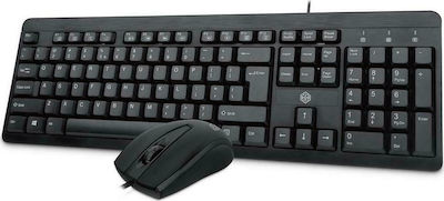 NG KB611 Set tastatură și mouse Greacă