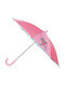 Sigikid Kids Curved Handle Umbrella Ποντικάκι Pink