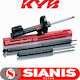 Kayaba Excel G Set Shock Absorbers 1pcs for Seat Cordoba Audi / Seat / Scoda / Vw