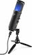 Power Dynamics Condenser (Large Diaphragm) Microphone USB PCM120 Shock Mounted/Clip On Mounting for Studio