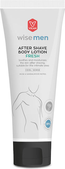 Wise Men Aftershave Lotion Frisch für empfindliche Haut mit Aloe 200ml