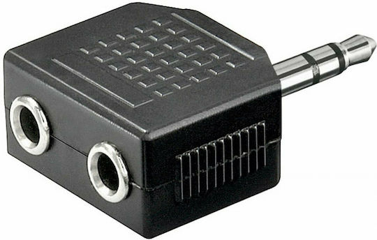 ATC Μετατροπέας 3.5mm male σε 3.5mm 2x female 1τμχ 02.008.0005