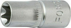 Force Socket Torx with Square Drive 1/4" Size E10