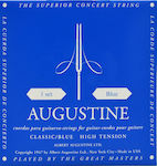 Augustine Set of Nylon Strings for Classic Guitar Classic Blue Set - High Basses / Regular Trebles