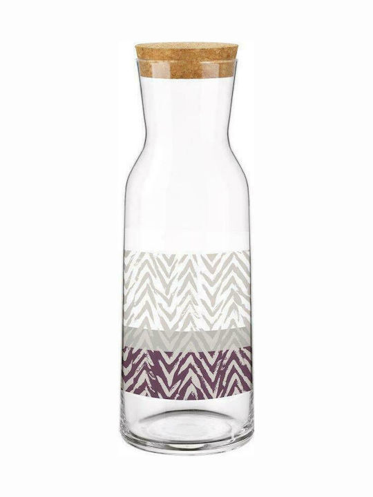 Bormioli Rocco Manolibera Aquaria Glass Decanter with Stopper 1100ml