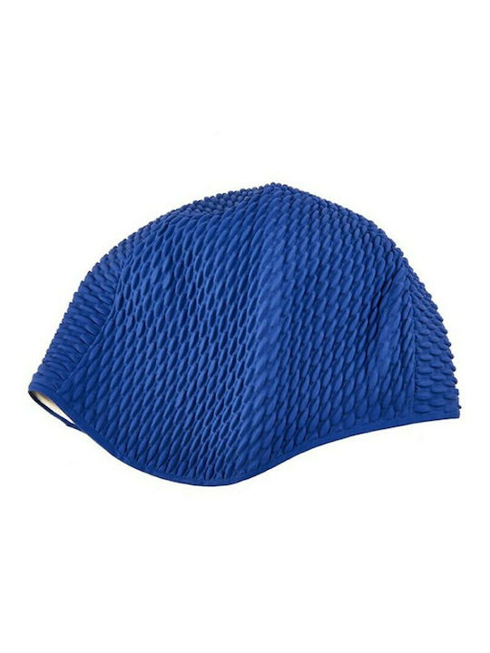 Mitsuko Silicone Adults Swimming Cap Blue