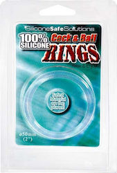 Eros Cock & Ball Rings 100% Silicone 50mm