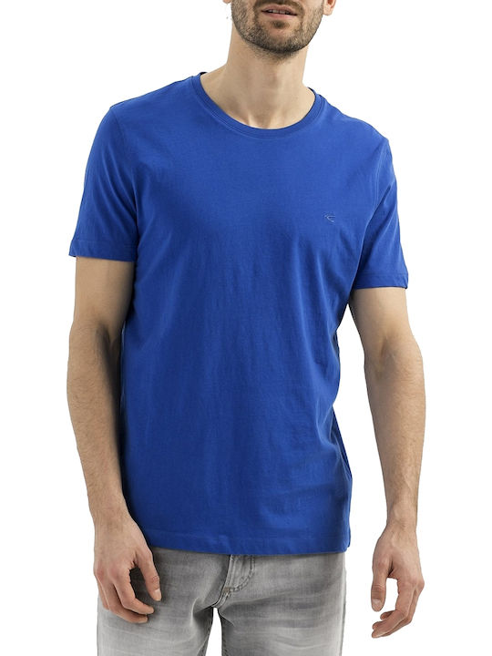 Camel Active Men's Short Sleeve T-shirt Blue 409641-5T01-90