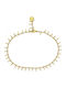 Excite-Fashion Gold Plated Steel Anklet from Steel