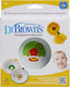 Dr. Brown's Plastic Toddler Bowl Μπολ Φαγητού Κίτρινο/Πράσινο 6m+ 2pcs Multicolour
