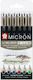 Sakura Sakura Pigma Micron Μαρκαδόροι Σχεδίου 0.45mm Σετ 6 χρώματα