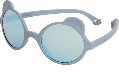 KiETLA Ourson 1-2 Years Baby Sunglasses Silver Blue OU2SUNSILVER