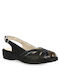 Parex Peeptoe Pumps mit Riemchen Schwarz