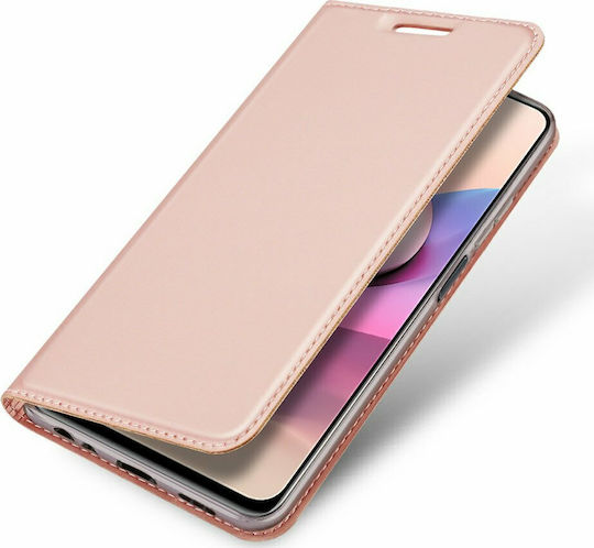 Dux Ducis Skin Pro Book Synthetic Leather Pink (Redmi Note 10 / 10s / Poco M5s)