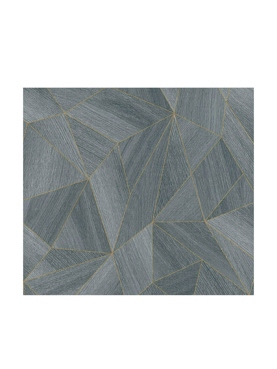 Wallpaper Geometry Grey L1005xW53cm Washable