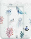 Ceba Baby Weiche Wickelauflage Ocean aus Stoff Mehrfarbig 50x70cm