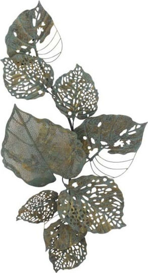 Fylliana Decorațiune Pentru Perete Leaves Din Metal 66x8.5x127cm