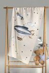 Saint Clair Demo Kids Beach Towel Beige 155x75cm