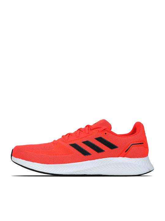 Adidas Run Falcon 2.0 Ανδρικά Αθλητικά Παπούτσια Running Solar Red / Carbon / Grey